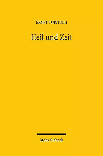 Heil und Zeit cover