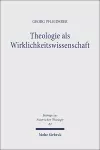 Theologie als Wirklichkeitswissenschaft cover