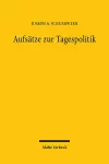 Aufsätze zur Tagespolitik cover