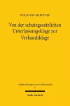 Von der schutzgesetzlichen Unterlassungsklage zur Verbandsklage cover