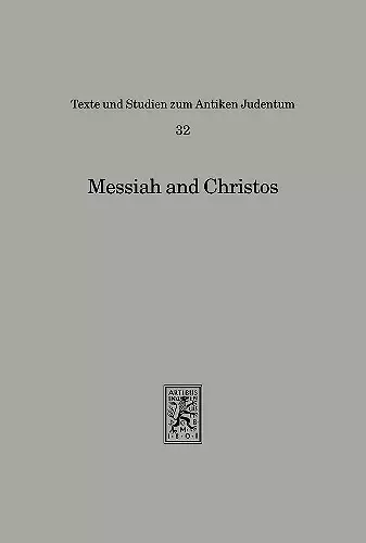 Messiah and Christos cover