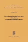 Der Haftungsdurchgriff und seine Umkehrung im internationalen Privatrecht cover