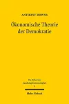 Ökonomische Theorie der Demokratie cover