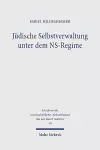 Jüdische Selbstverwaltung unter dem NS-Regime cover