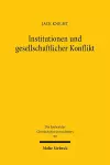 Institutionen und gesellschaftlicher Konflikt cover