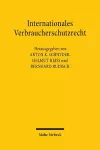 Internationales Verbraucherschutzrecht cover