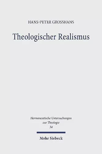 Theologischer Realismus cover