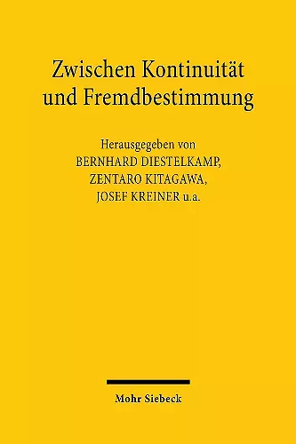 Zwischen Kontinuität und Fremdbestimmung cover