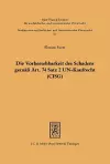 Die Vorhersehbarkeit des Schadens gemäss Art. 74 S.2 UN-Kaufrecht (CISG) cover