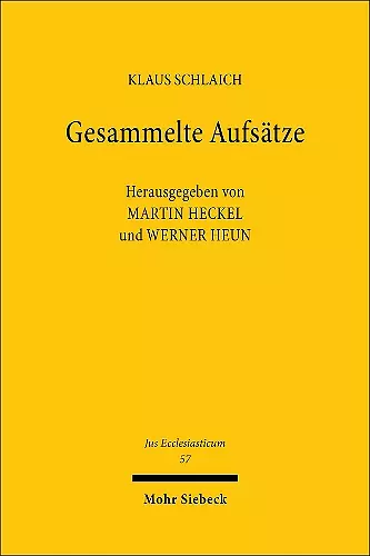 Gesammelte Aufsätze cover