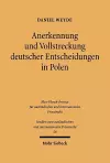 Anerkennung und Vollstreckung deutscher Entscheidungen in Polen cover