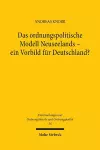 Das ordnungspolitische Modell Neuseelands - ein Vorbild für Deutschland? cover