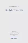 Der Jude 1916-1928 cover