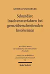 Sekundäre Insolvenzverfahren bei grenzüberschreitenden Insolvenzen cover