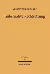 Gubernative Rechtsetzung cover