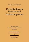 Der Ombudsmann im Bank- und Versicherungswesen cover