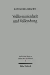 Vollkommenheit und Vollendung cover