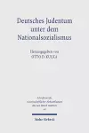Deutsches Judentum unter dem Nationalsozialismus cover