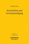 Steuerreform und Gewinnbeteiligung cover