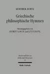 Griechische philosophische Hymnen cover