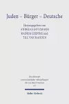 Juden - Bürger - Deutsche cover