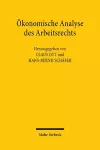 Ökonomische Analyse des Arbeitsrechts cover