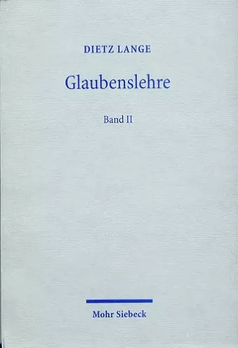 Glaubenslehre cover