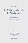 Der Hofjude im Zeitalter des Absolutismus cover