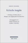 Kritische Ausgabe cover