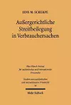 Außergerichtliche Streitbeilegung in Verbrauchersachen cover