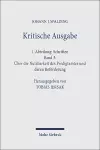 Kritische Ausgabe cover