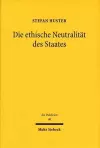 Die Ethische Neutralitat Des Staates cover