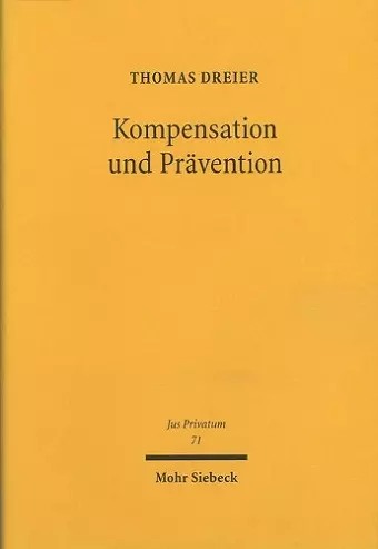 Kompensation und Prävention cover