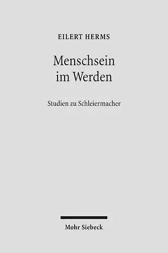 Menschsein im Werden cover