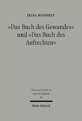 "Das Buch des Gewandes" und "Das Buch des Aufrechten" cover