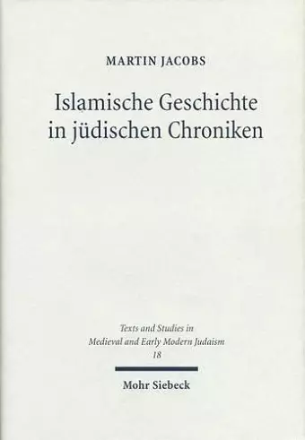 Islamische Geschichte in jüdischen Chroniken cover