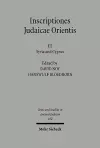 Inscriptiones Judaicae Orientis cover