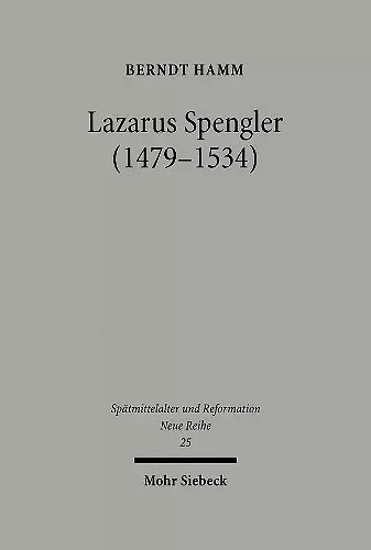 Lazarus Spengler (1479-1534) cover