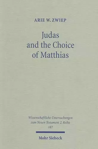 Judas and the Choice of Matthias cover