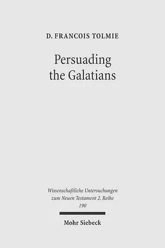 Persuading the Galatians cover