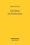 Gleichheit im Bundesstaat cover