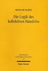 Die Logik des kollektiven Handelns cover