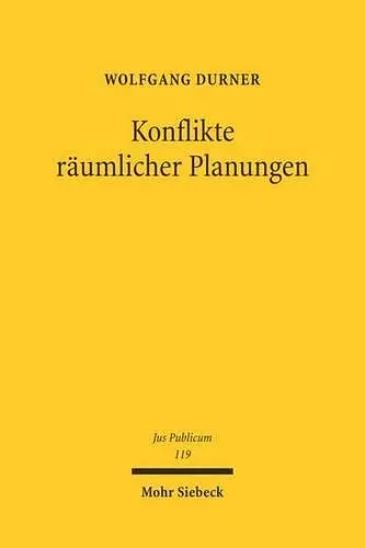 Konflikte räumlicher Planungen cover