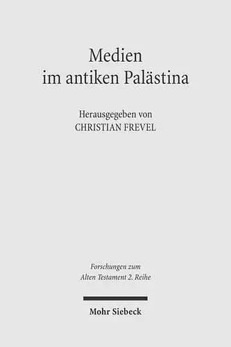 Medien im antiken Palästina cover