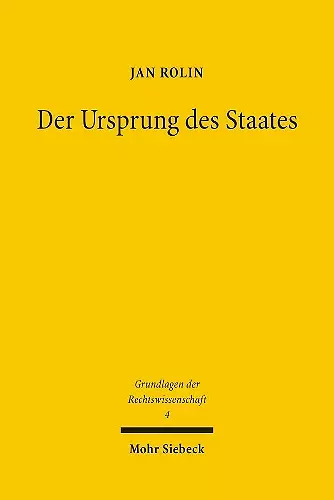 Der Ursprung des Staates cover