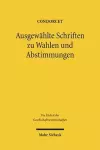 Ausgewählte Schriften zu Wahlen und Abstimmungen cover