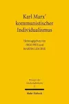 Karl Marx' kommunistischer Individualismus cover