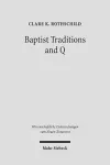 Baptist Traditions and Q cover