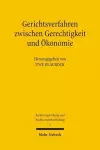 Gerichtsverfahren zwischen Gerechtigkeit und Ökonomie cover