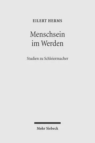 Menschsein im Werden cover